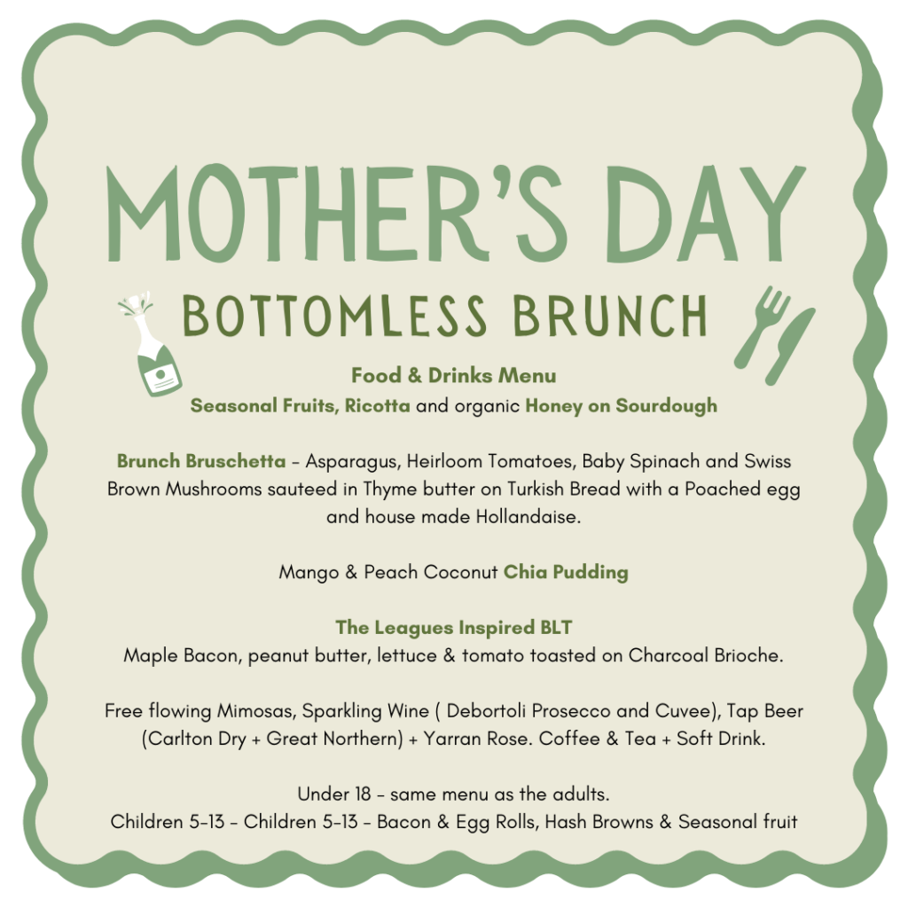 Mother’s Day Bottomless Brunch