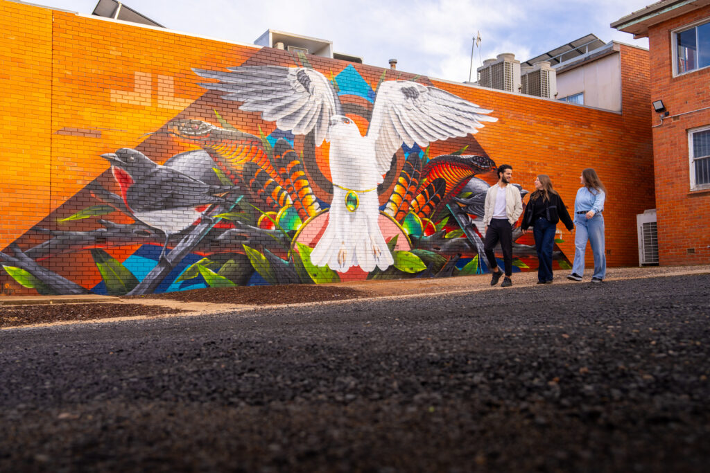 Jordan Lucky mural