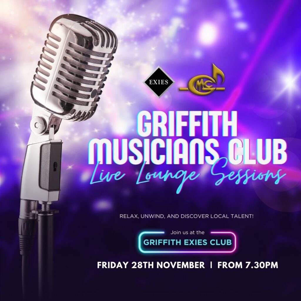 Griffith Musicians Club Live Lounge Sessions