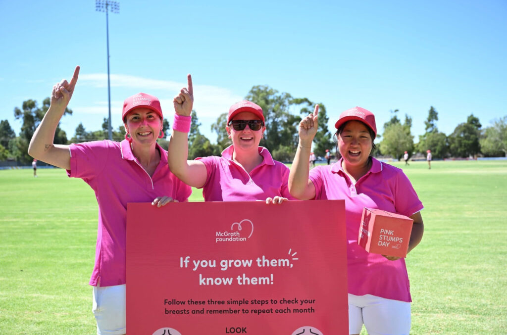 Griffith’s Women’s Pink Stumps Day