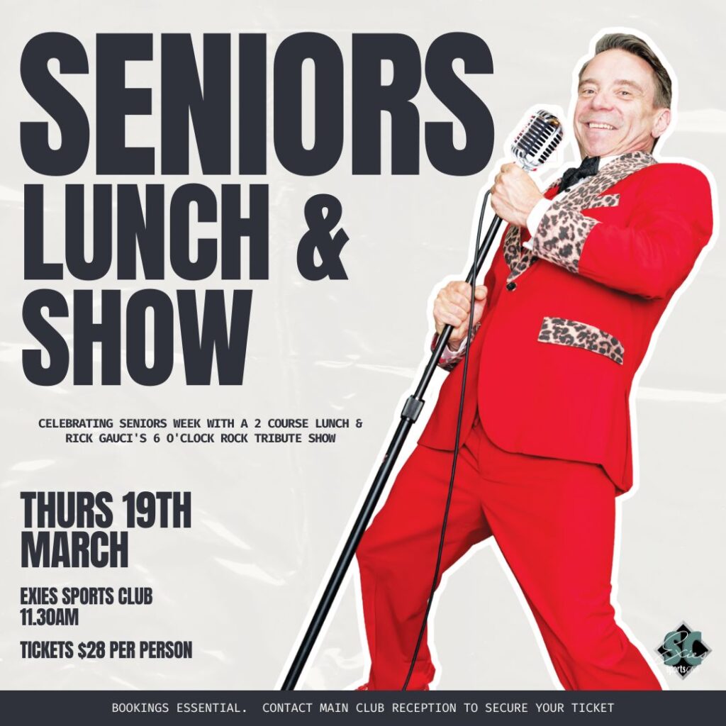 SENIORS LUNCH & SHOW