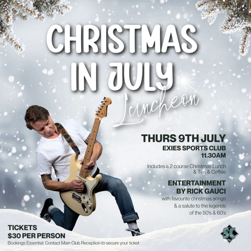 SPORTIES CHRISTMAS IN JULY LUNCHEON