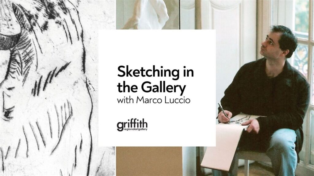 Sketching in the Gallery with Marco Luccio